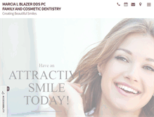 Tablet Screenshot of drblazer.com